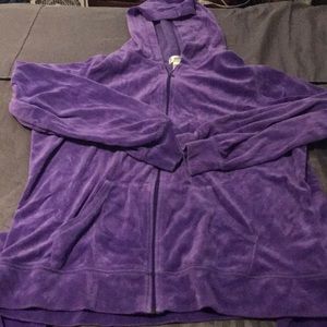 Velour pants set size 1x